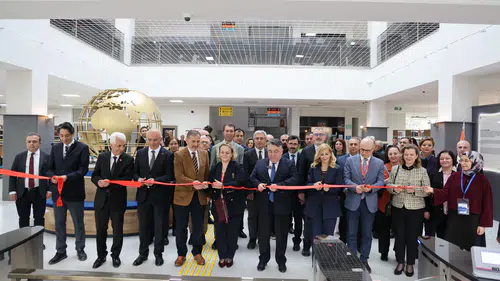 Prof. Dr. Durmuş Günay Kütüphanesi öğrenci ve akademisyenlerin hizmetine açıldı