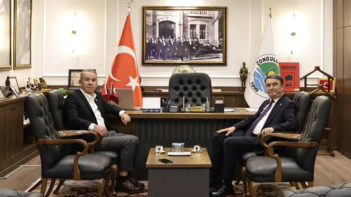 Tahsin Erdem eski bakan Hasan Gemici'yi ağırladı