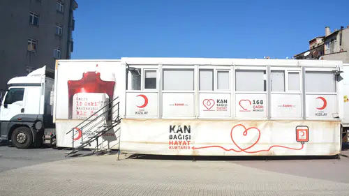 Zonguldak'ta 90 maden işçisi Kızılay'a kan bağışladı