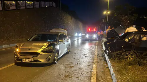 Çarptığı aracı 100 metre sürükledi