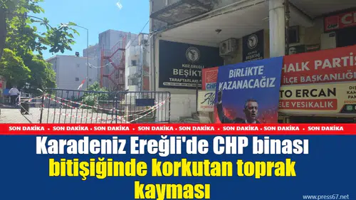 Ereğli'de Heyelan Panik Yarattı: Yerel Halk Güvenliği Sorguluyor