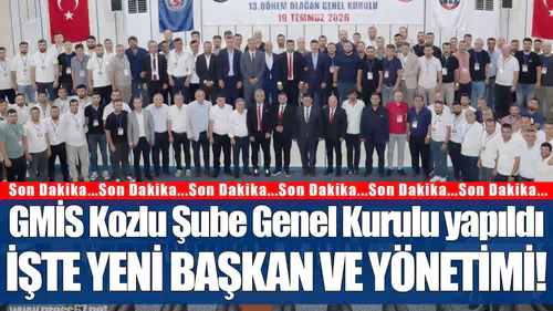 Kozlu'da GMİS Genel Kurulu Gerçekleştirildi