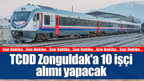 TCDD Zonguldak'a 10 işçi alımı yapacak