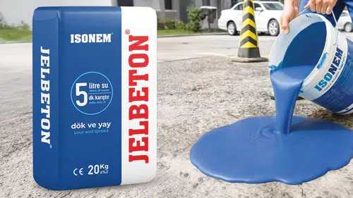 Zemin Kaplama Sektöründe Yeni Dönem… İsonem Jelbeton İle Estetik Ve Dayanıklılık Bir Arada