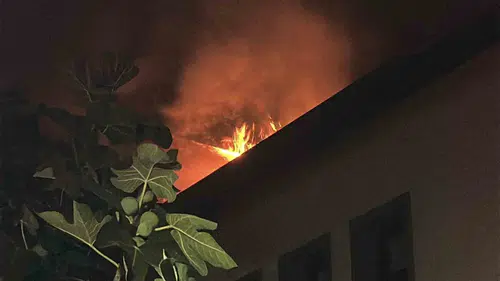 Sapanca'da villada çıkan yangın söndürüldü