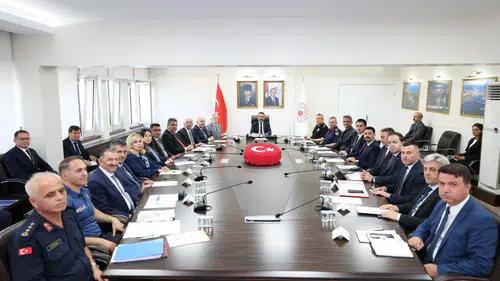 Zonguldak'ta üniversite ve okul çevresi güvenlik tedbirleri masaya yatırıldı