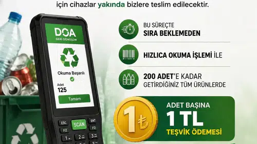 Sıfır Atık Uygulamasında İade Noktaları Yaygınlaşıyor