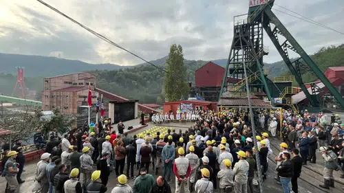 Amasra'da şehit düşen 43 madenci dualarla anıldı