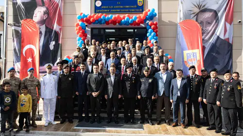 Çaydeğirmeni Jandarma Karakol Komutanlığı yeni hizmet binası törenle açıldı