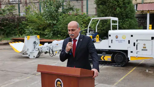 Zonguldak'ta yerli maden makinesi üretildi: İthal muadili 500 bin dolar