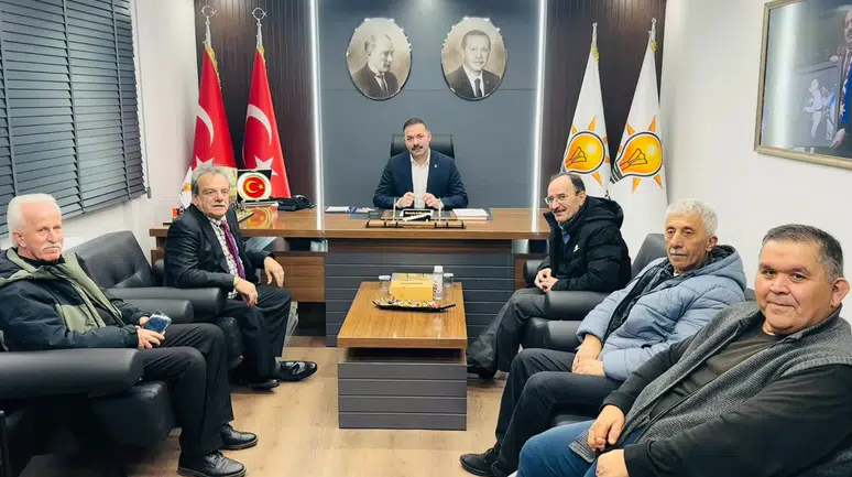 AK Partili Çağlayan'dan Türkiye Sakatlar Derneği'ne ziyaret teşekkürü