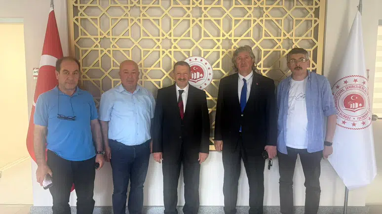 ZGC heyetinden Hasan Öztürk'e ziyaret