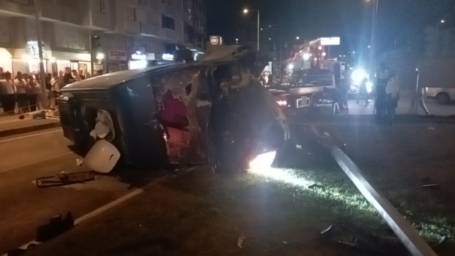 Ünlü Rap Müziği sanatçısı Vahap Canbay Zonguldak'ta kaza yaptı!