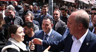 Zonguldak'tan Muharrem İnce'ye yoğun ilgi