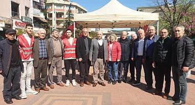 Çaycuma'da CHP'li gençler sahaya indi!