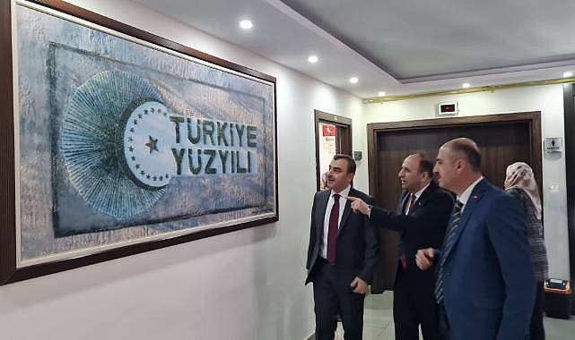 Çolakoğlu, Orman Bölge Müdürlüğü&#039;nü ziyaret etti