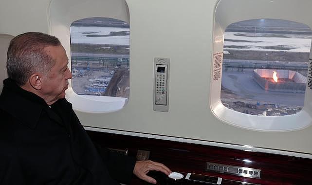 Erdoğan Filyos'u havadan inceledi