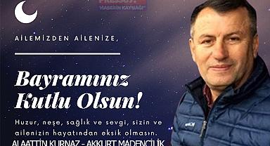 İşadamı Alaattin Kurnaz Ramazan Bayramı'nı kutladı