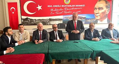 Kotra muhtarlarla bir araya geldi!
