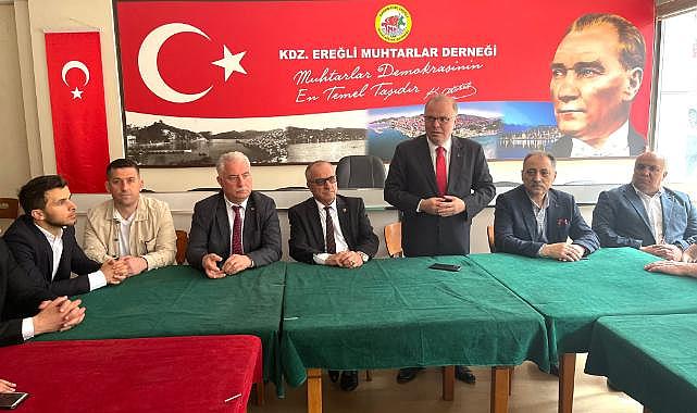 Kotra muhtarlarla bir araya geldi!