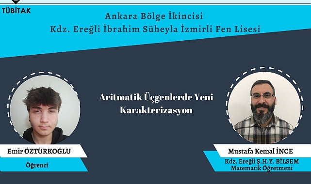 Lise öğrencilerinin TÜBİTAK proje başarısı!