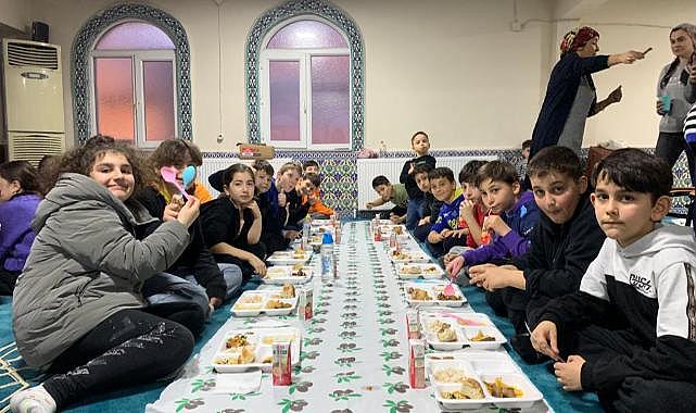 Öğrenciler "Camide İftar" programında bir araya geldi