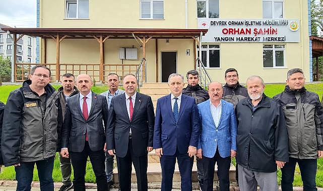 Orhan Şahin İlk Müdahale Ekip Binası Dualarla Hizmete Girdi