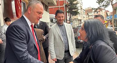Selim Alan'ın Beycuma ziyaretinde renkli görüntüler yaşandı