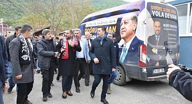 Tıskaoğlu Şirinköy sakinleriyle bayramlaştı