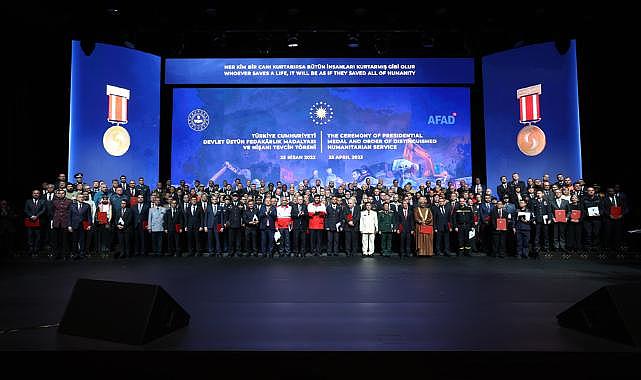 TTK'ya Devlet Üstün Fedakârlık Madalyası ve Nişanı