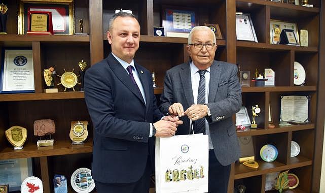 Zonguldak Belediye Başkanı Ömer Selim Alan, Başkan Posbıyık’a Taziye Ziyaretinde Bulundu