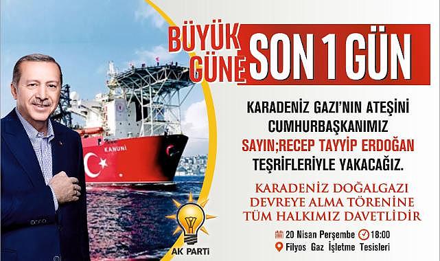 Zonguldaklılar Karadeniz Gazı'nı yakından görmek için akın edecek