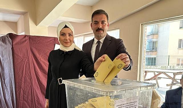 AK Parti Zonguldak İl Başkanı Mustafa Çağlayan oyunu kullandı