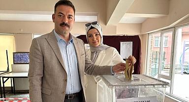 Başkan Çağlayan oyunu kullandı