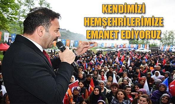 Çağlayan, "Kendimizi hemşehrilerimize emanet ediyoruz"