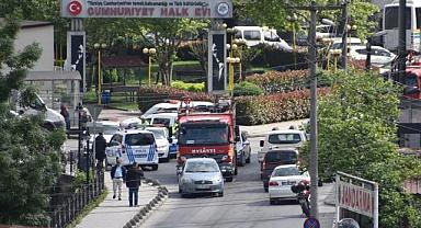 Cezaevinde yangın tatbikatı!