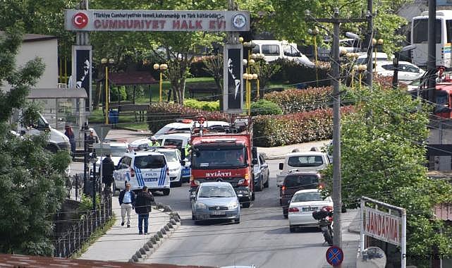 Cezaevinde yangın tatbikatı!
