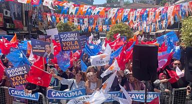 Cumhur İttifakı mitingi gerçekleşti