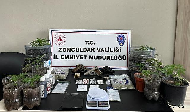 Ereğli'de uyuşturucu operasyonu 2'si tutuklandı!