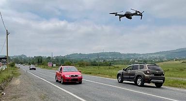 Jandarma denetimleri drone ile yapıyor