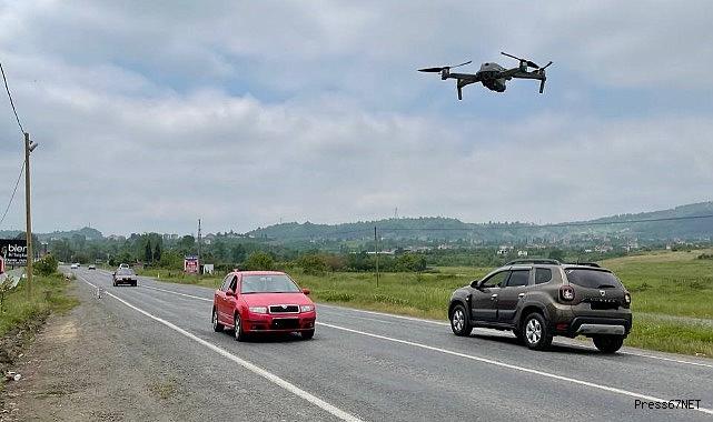 Jandarma denetimleri drone ile yapıyor