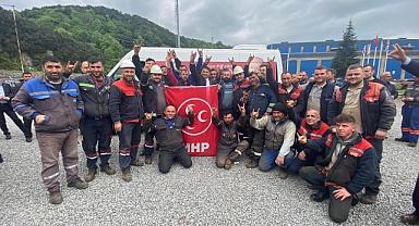 MHP Bozkurt; “Zonguldak’ımızın her bir metrekaresini geziyoruz”