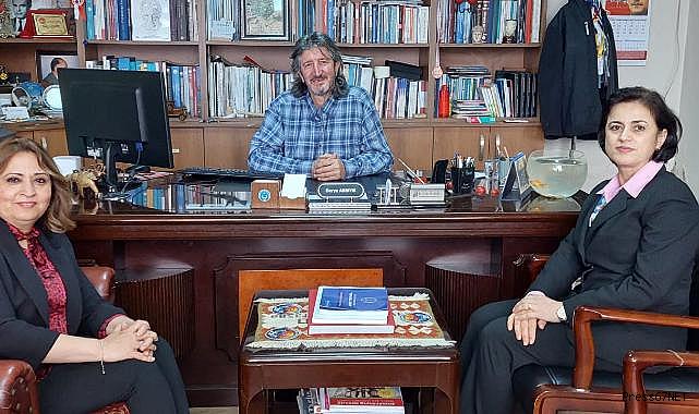 Müdürlerden taziye ziyareti