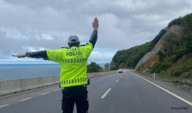 Polis kazaları önlemek için uyardı!