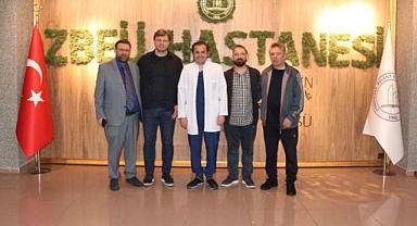 Sağlam’dan Başhekime övgü dolu sözler