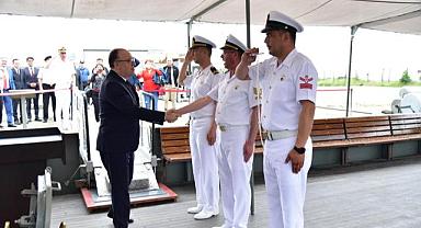 Vali Mustafa Tutulmaz, TCG Nusret Mayın Gemisi'nde