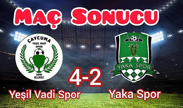 Yeşil Vadi Spor -Yaka Sporu mağlup etti
