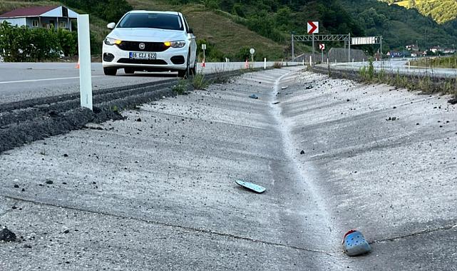 7 yaşındaki çocuğa otomobil çarptı.. Yaşam mücadelesi veriyor!