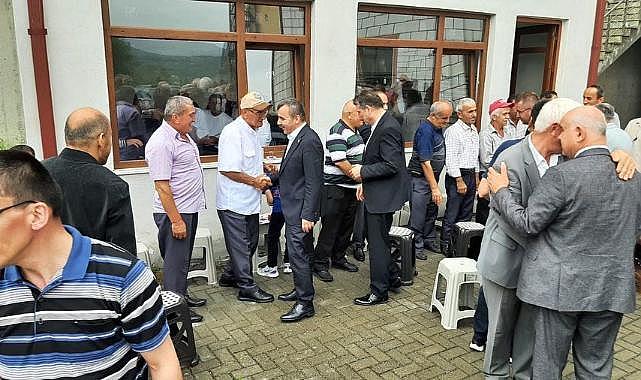 AK Parti Çaycuma’da bayramlaşmayı tamamladı