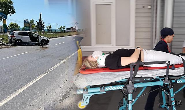 Akaryakıt istasyonunun yakınında faciadan dönüldü!